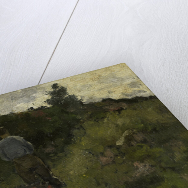 Farmer at a forest edge, 1889 by Richard Roland Holst