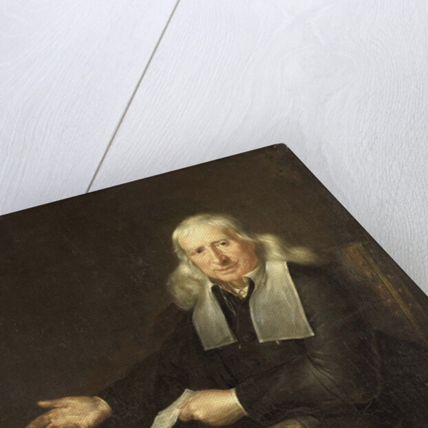 Portrait of Jan van Lennep de Oude, Amsterdam Merchant in Silk, Gold and Silver Cloth and Art Collector by Anonymous