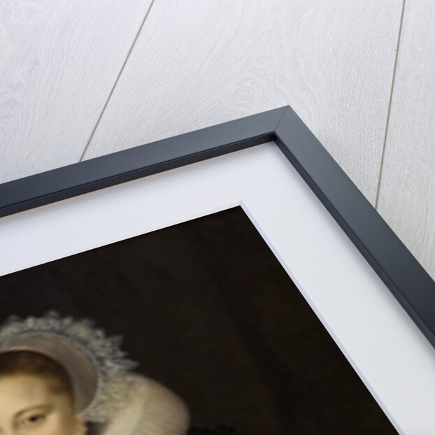 Portrait of Maria Overrijn van Schoterbosch, Wife of Dirck Corver by Cornelis van der Voort