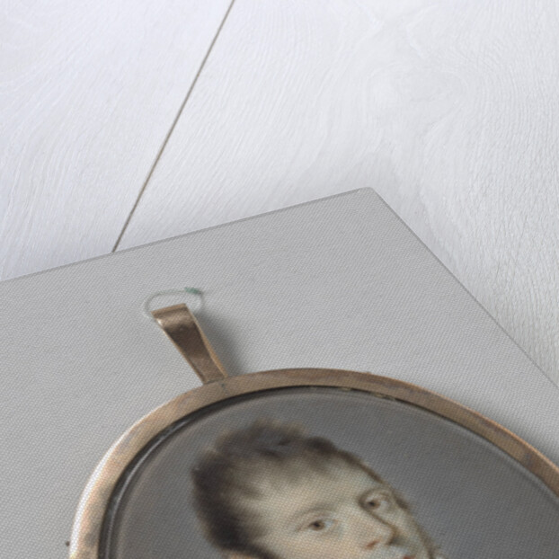 Portrait of a man by Leonardus Temminck