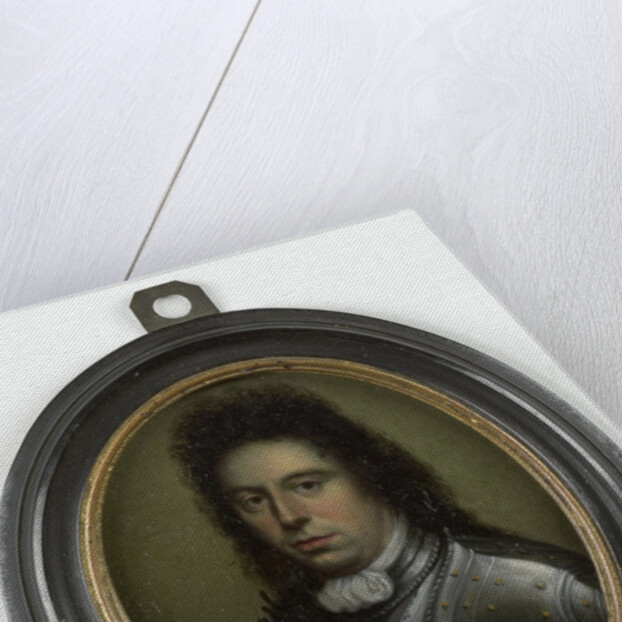 Portrait of an officer, Monogrammist PP by Schilder
