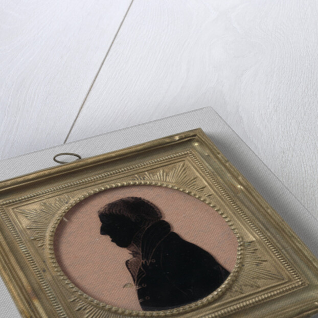 Silhouette Portrait of a man by Anonymous