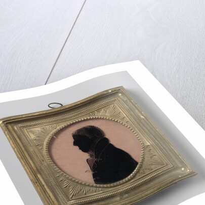 Silhouette Portrait of a man by Anonymous