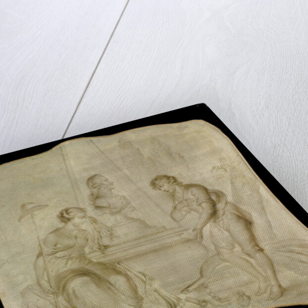 Peace and Patriotism Mourning on the Tomb of Joan-Derk, Baron van der Capellen tot den Pol by Circle of Hendrik Willem Schweickhardt