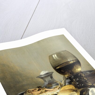 Still Life with Saltcellar by Pieter Claesz.