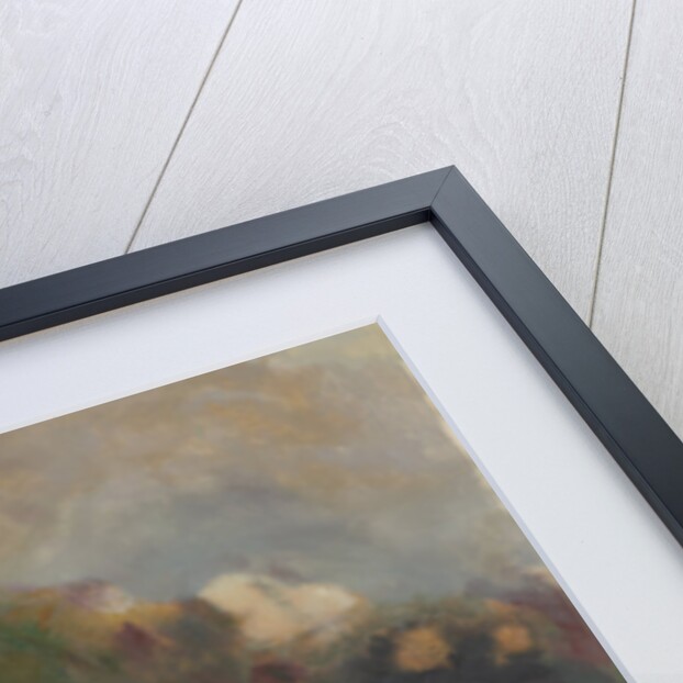 Ophélie, la cape bleue sur les eaux by Odilon Redon