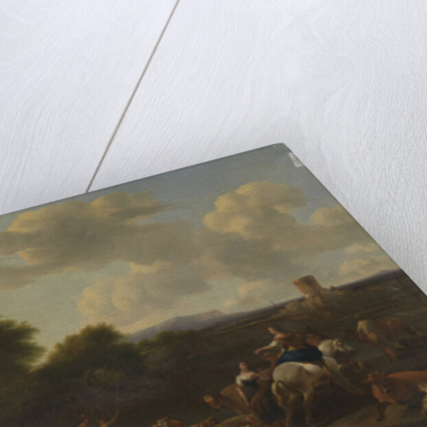 Ferry Boat by Nicolaes Pietersz. Berchem