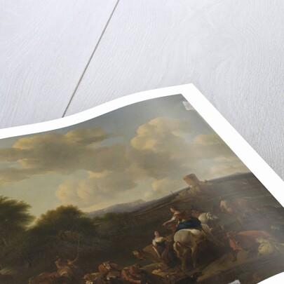 Ferry Boat by Nicolaes Pietersz. Berchem