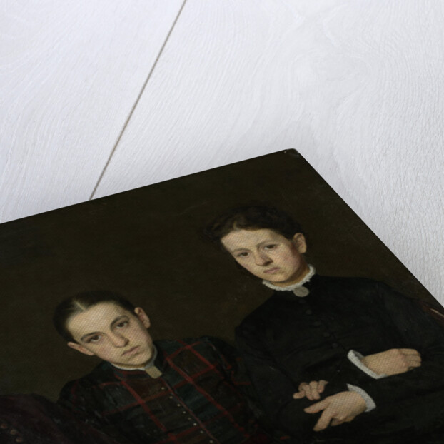 Portrait of Cornelia, Clara and Johanna Veth by Jan Veth