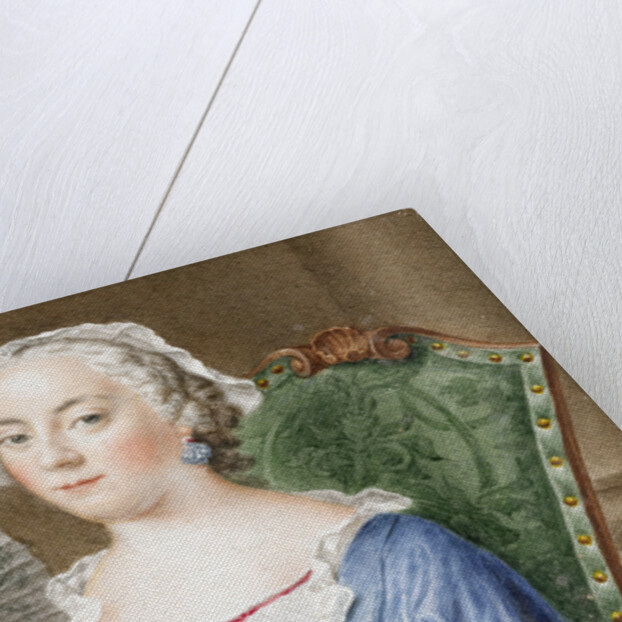 Portrait of a Lady with a Fan by Daniël Bruyninx