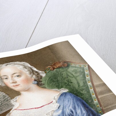 Portrait of a Lady with a Fan by Daniël Bruyninx