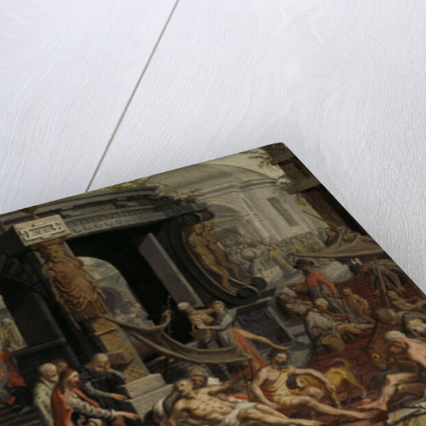 The Healing of the Paralytic, Pool of Bethesda by Pieter Aertsen