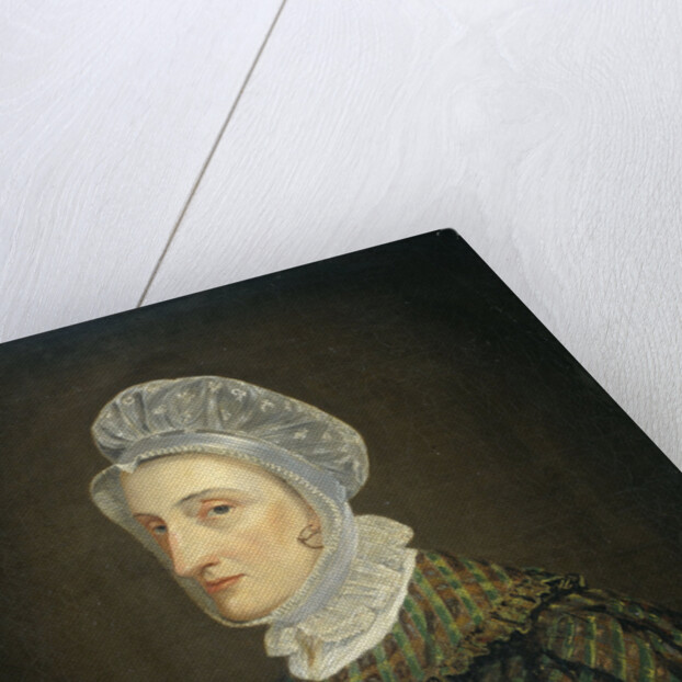 Portrait of Maria Petronella Mann, Wife of Heinrich Gottfried Theodor Crone by Jan Philip Simon