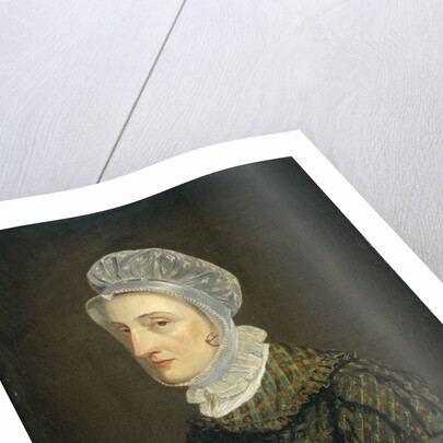 Portrait of Maria Petronella Mann, Wife of Heinrich Gottfried Theodor Crone by Jan Philip Simon