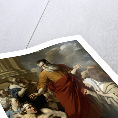 St Paul Healing the Cripple at Lystra by Karel Dujardin