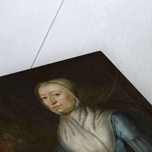 Portrait of Eva Goudriaan-de Veer by Cornelis van Cuylenburgh II