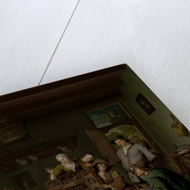 The Raree-show, ’t Fraay Curieus by Willem van Mieris