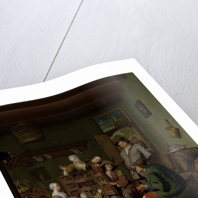 The Raree-show, ’t Fraay Curieus by Willem van Mieris