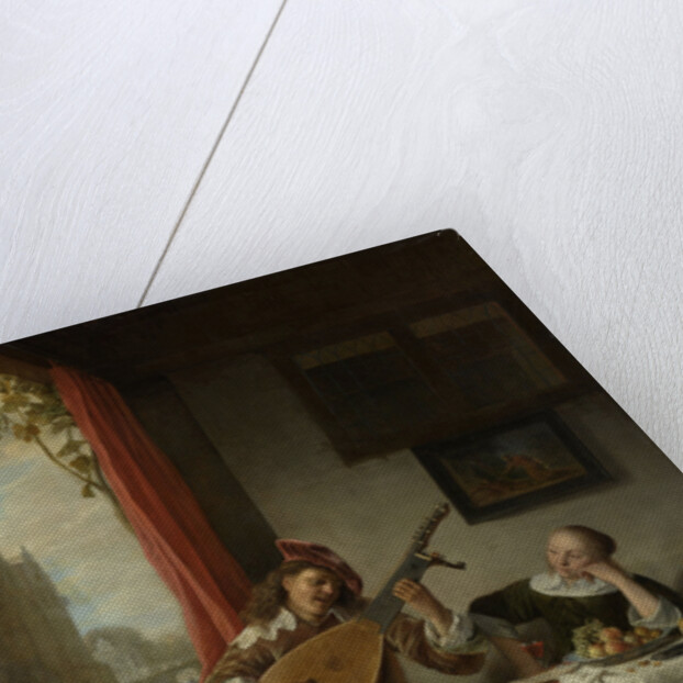 The Lutenist by Hendrick Martensz. Sorgh