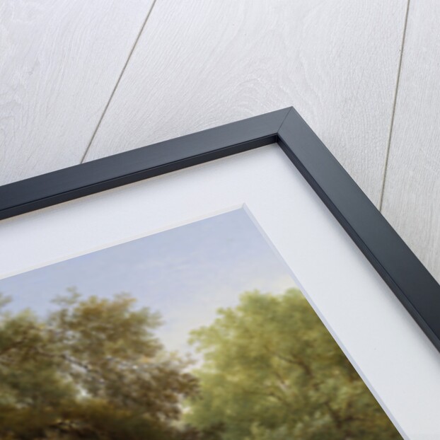 View in the Park of the Villa Chigi at Ariccia by Abraham Teerlink