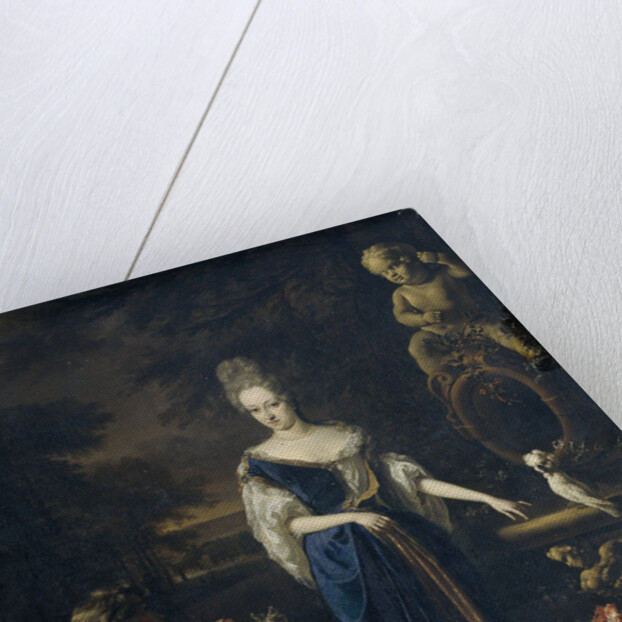 Portrait of Maria Cornelisz, Wife of Silvester van Tongeren by Jan Weenix