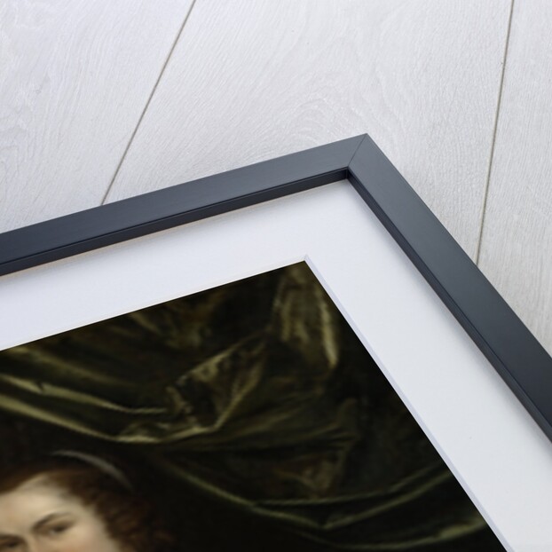 Portrait of Dina Lems, Wife of Jan Valckenburgh by Daniel Vertangen