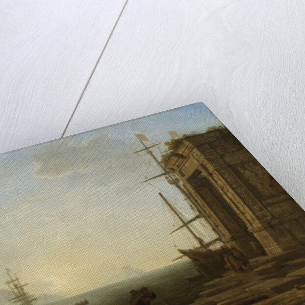 Harbour at Sunrise, Gellée, Le Lorrain by Claude
