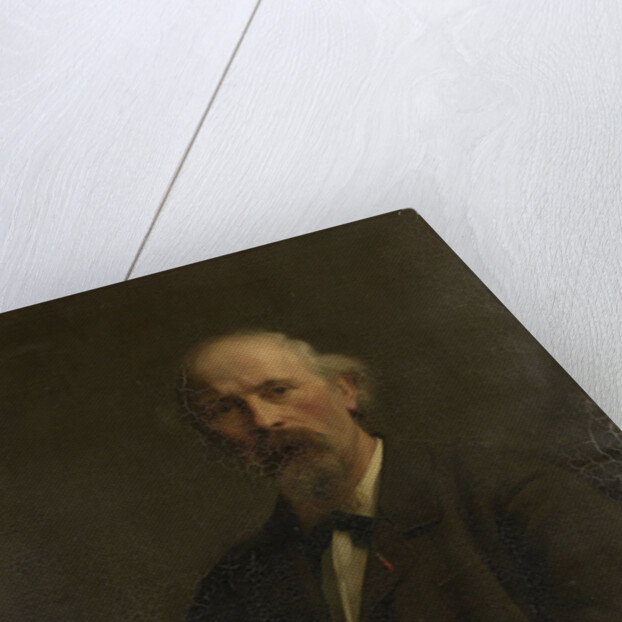 Portrait of Pieter Stortenbeker, 1828-1898, painter by Pieter de Josselin de Jong