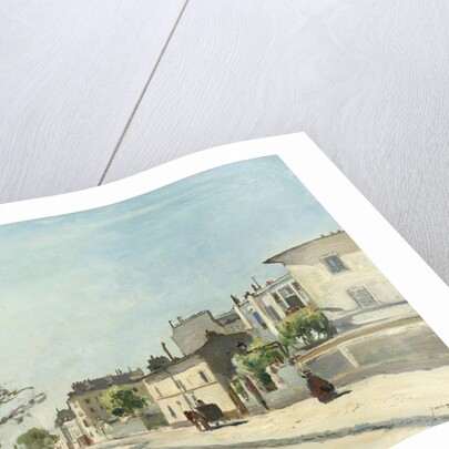 Rue Nôtre-Dame, Paris by Johan Barthold Jongkind