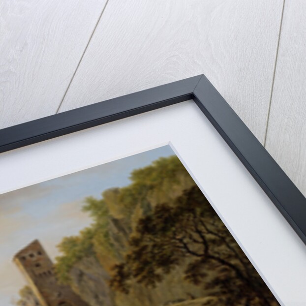 View on Civita Castellanain the province of Viterbo, Italy by Daniël Dupré