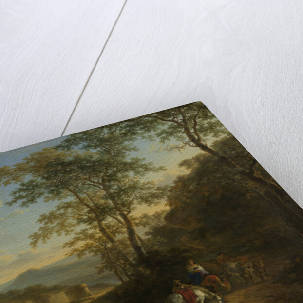 Italian Landscape with the Milvian Bridge by Jan Both