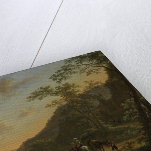 Italian Landscape with Ferry by Jan Both