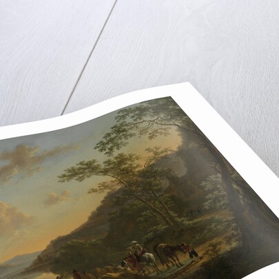 Italian Landscape with Ferry by Jan Both