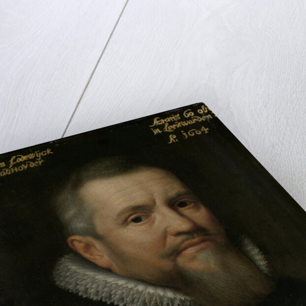 Portrait of Count William-Louis of Nassau, nicknamed Our Father in West Frisian by Workshop of Michiel Jansz van Mierevelt