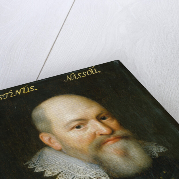 Portrait of Justinus van Nassau, illegitimate Son of Prince William I and Eva Elinx by Workshop of Jan Antonisz van Ravesteyn