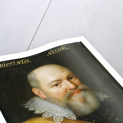 Portrait of Justinus van Nassau, illegitimate Son of Prince William I and Eva Elinx by Workshop of Jan Antonisz van Ravesteyn