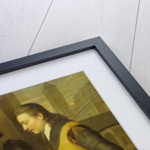 Group Portrait of the four Brothers of William I, Prince of Orange: the Counts of Nassau Jan, Hendrik, Adolf, and Louis by Workshop of Wybrand de Geest