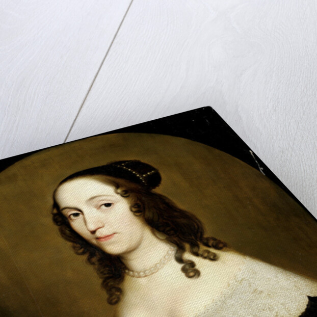 Portrait of Louise Christina, Countess of Solms-Braunfels, 2nd Wife of Johan Wolfert van Brederode by Workshop of Gerard van Honthorst