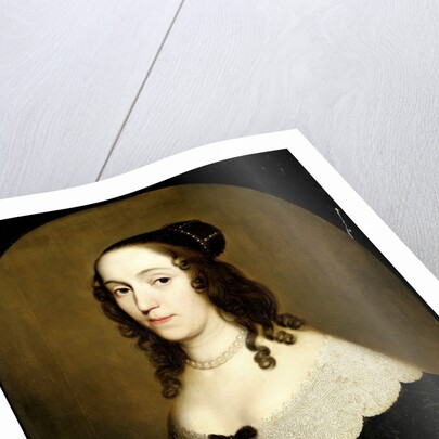 Portrait of Louise Christina, Countess of Solms-Braunfels, 2nd Wife of Johan Wolfert van Brederode by Workshop of Gerard van Honthorst