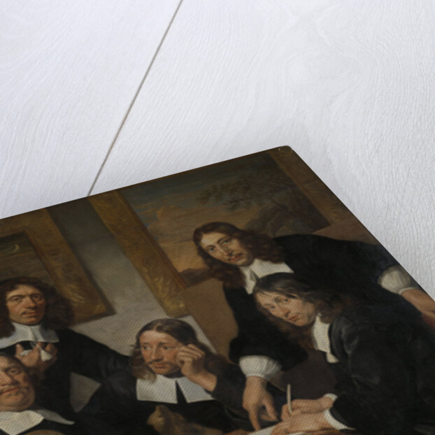 The Syndics of the Guild of Saint Luke in Haarlem, 1675, The Netherlands by Jan de Bray