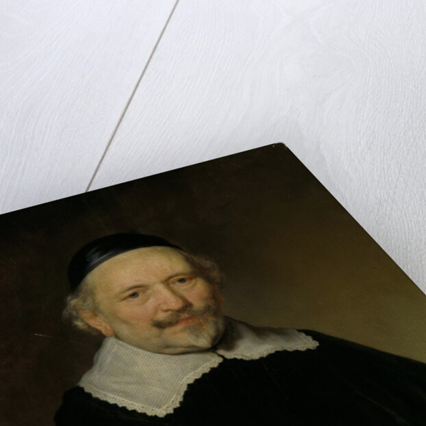 Portrait of a Man, possibly Augustijn Wtenbogaert, or Johannes Wtenbogaert, Tax Collector of Amsterdam by Govert Flinck