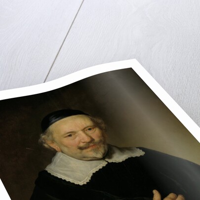 Portrait of a Man, possibly Augustijn Wtenbogaert, or Johannes Wtenbogaert, Tax Collector of Amsterdam by Govert Flinck
