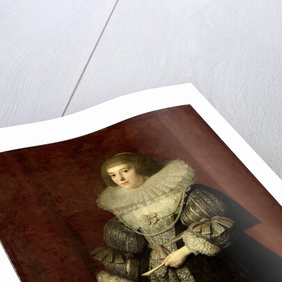Portrait of Ursula, 1594-1657, Countess of Solms-Braunfels by Anonymous
