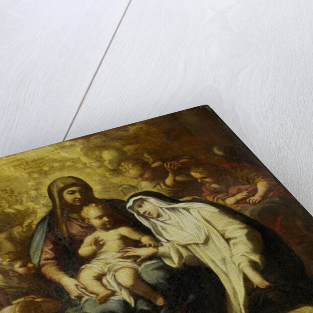 Mystical Marriage of Saint Rosa of Lima by Lazzaro Baldi