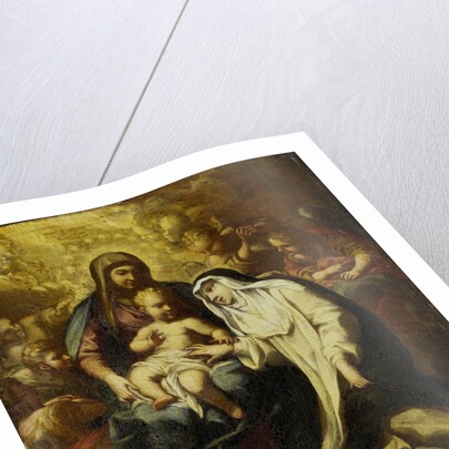 Mystical Marriage of Saint Rosa of Lima by Lazzaro Baldi