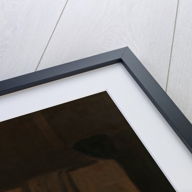 Interior with an Angler and a Man Sitting at a Spinning Wheel and Reel by Quiringh Gerritsz. van Brekelenkam