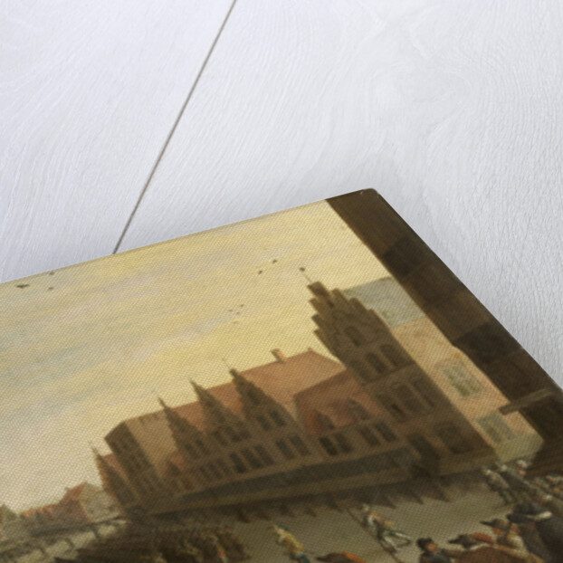 Disbanding of the Waardgelders by Prince Maurice on the Neude at Utrecht, 31 July 1618 by Joost Cornelisz. Droochsloot