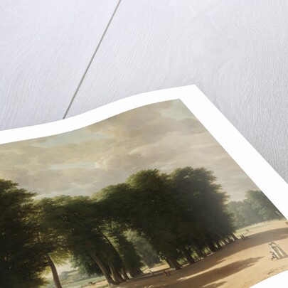 The Entrance to the Park of Saint-Cloud, Paris by Pieter Rudolph Kleijn