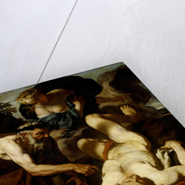 Selene and Endymion, formerly entitled The Death of Orion by Johann Carl Loth