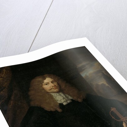 Portrait of Cornelis Backer, 1633-81, councillor, alderman, and colonel of the Amsterdam militia by Caspar Netscher